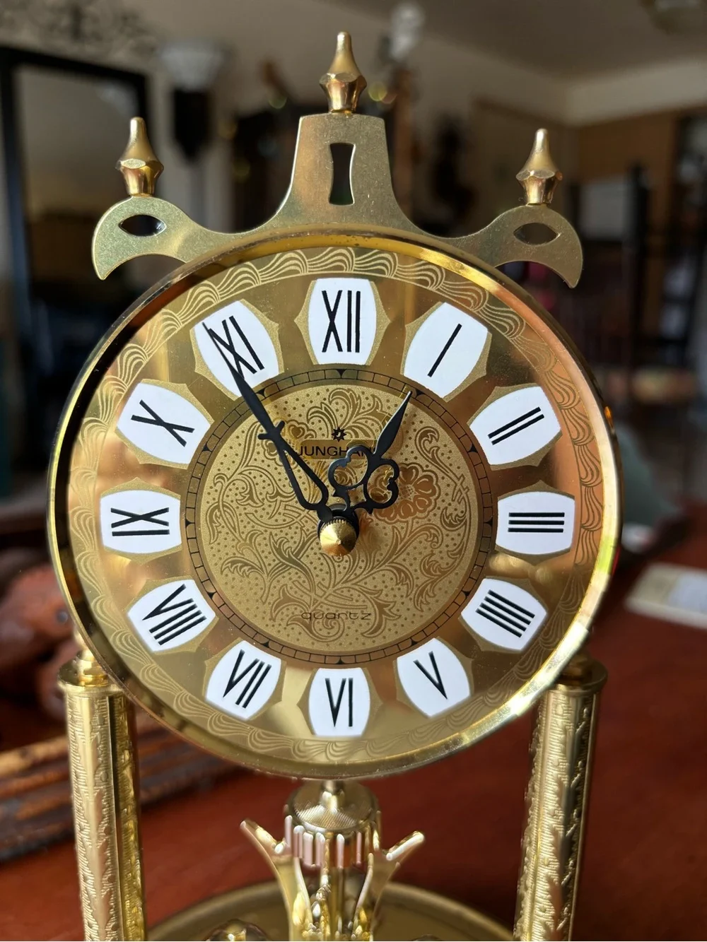 Vintage Junghans Anniversary Mantel Clock